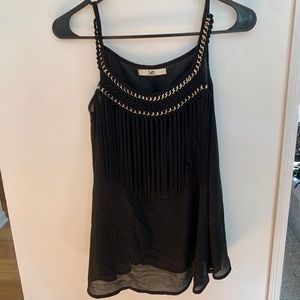 Sheer black tank